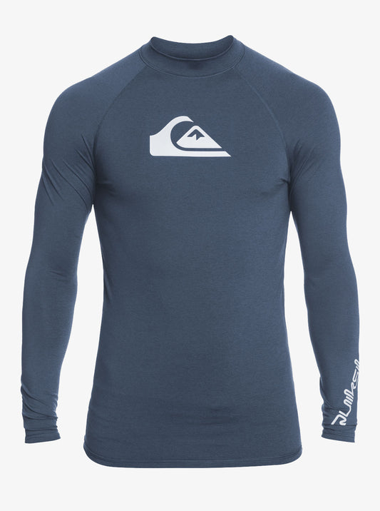Mens All Time Long Sleeve Rashguard - Quiksilver Singapore
