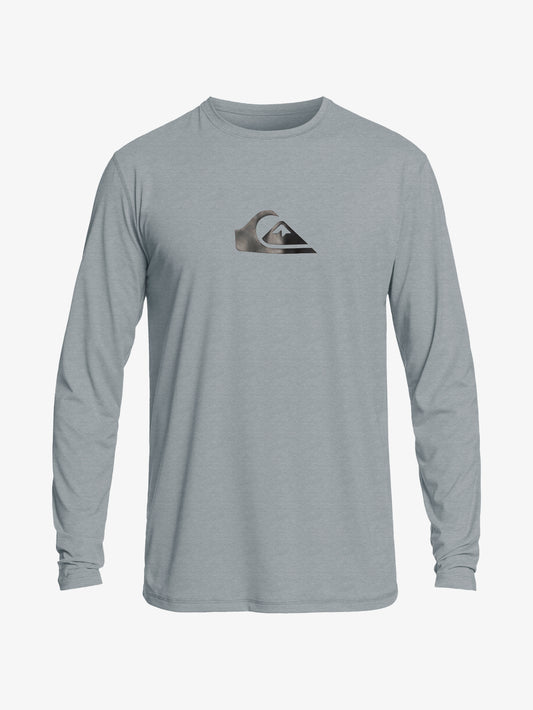 Mens Solid Streak Long Sleeve Surf T-Shirt - Quiksilver Singapore