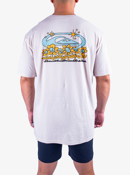 Mens Nature Magic Short Sleeve T-Shirt - Quiksilver Singapore