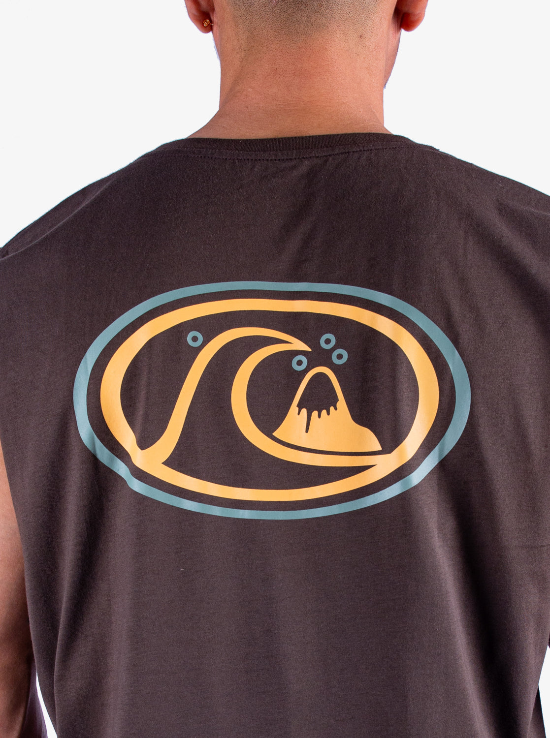 Mens Ticket To The Beach Oval Muscle Tee - Quiksilver Singapore