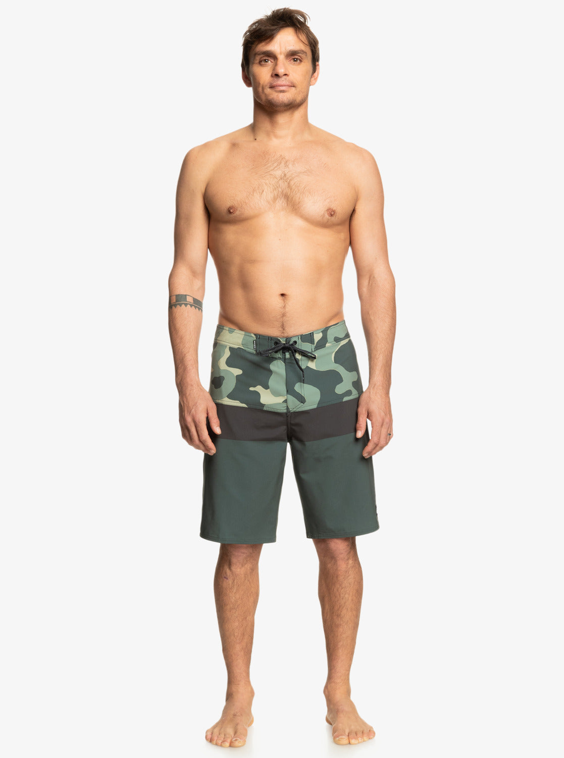 Mens Surfsilk Panel 20" Boardshorts - Quiksilver Singapore