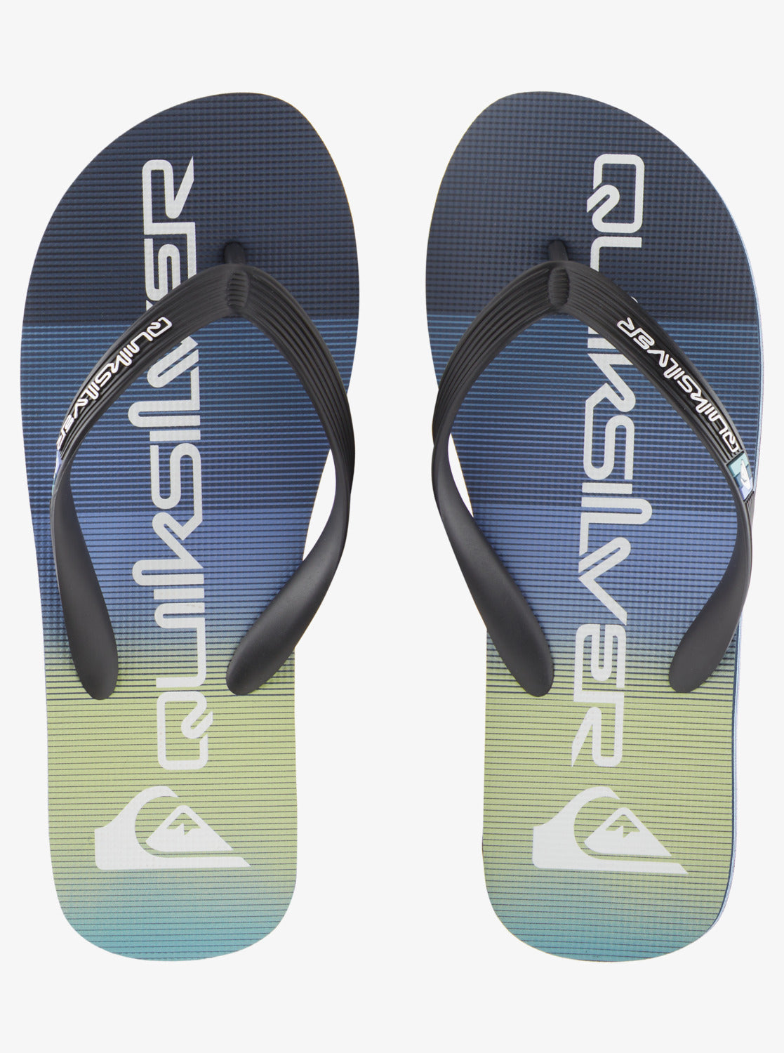 Mens Molokai Stripe Flip Flops - Quiksilver Singapore