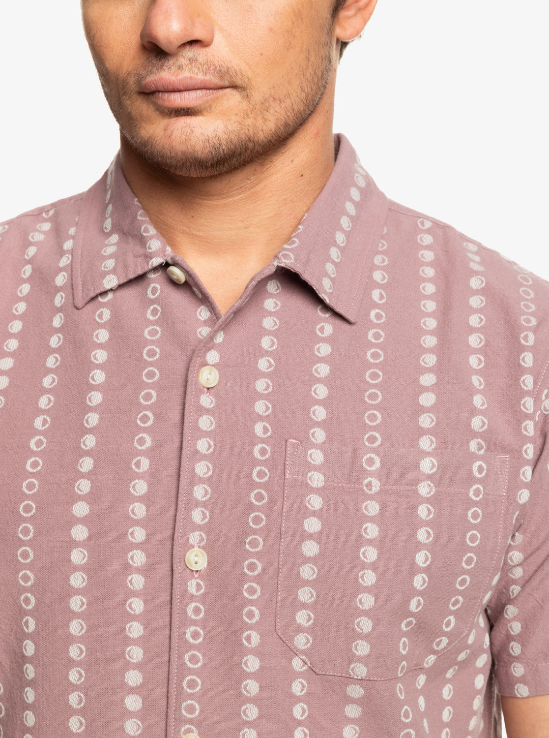 Mens Lunar Phases Casual Shirt - Quiksilver Singapore