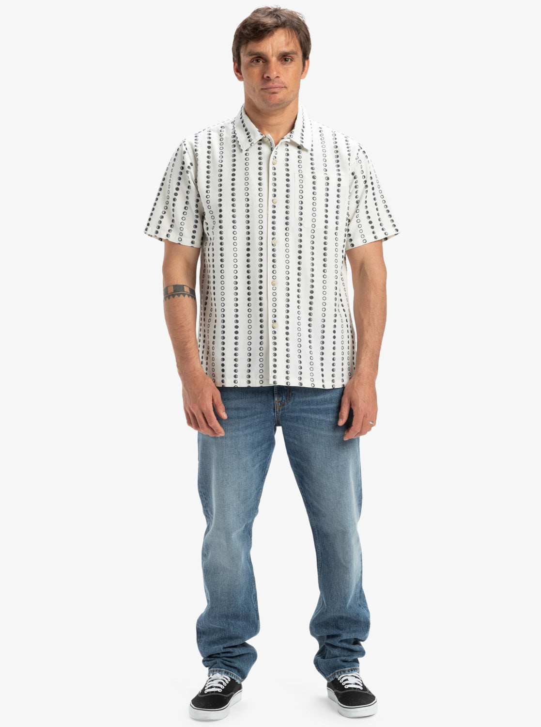 Mens Lunar Phases Casual Shirt - Quiksilver Singapore