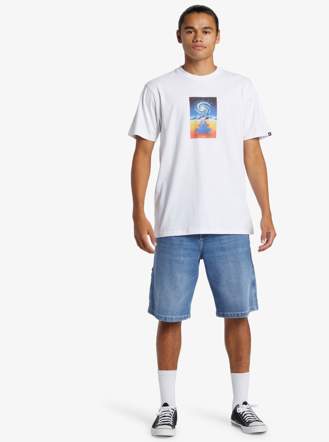 Mens Cosmic Vibrations ID T-Shirt - Quiksilver Singapore