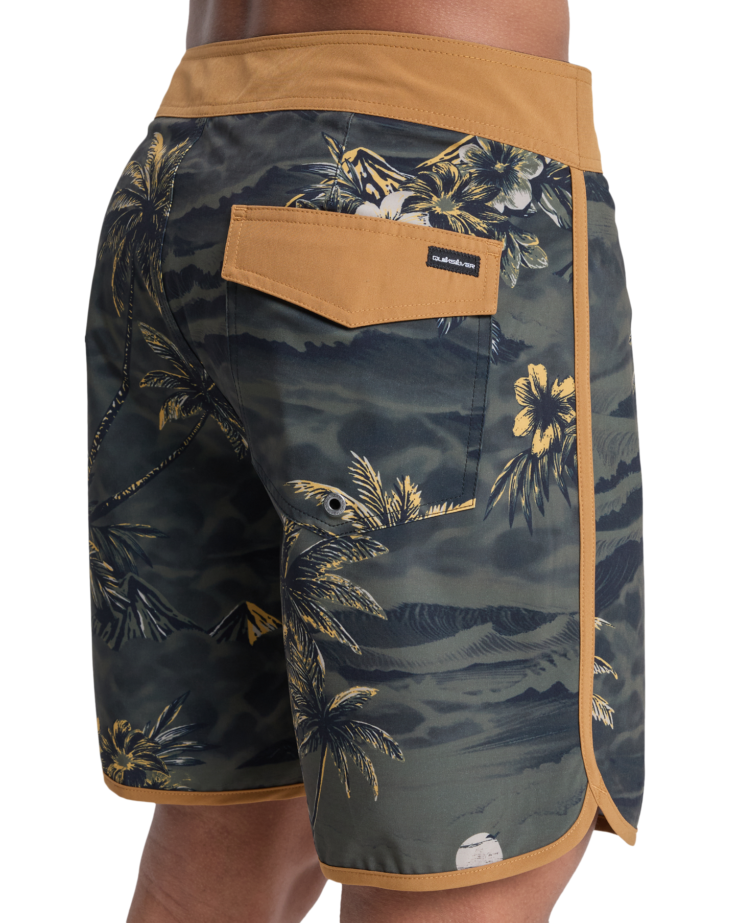 Mens Surfsilk Scallop 18" Boardshorts - Quiksilver Singapore