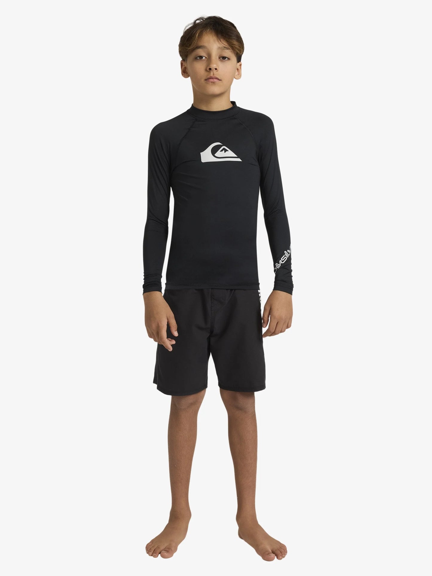 Boys 8-16 All Time Long Sleeve Rashguard - Quiksilver Singapore
