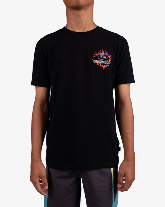 Boys Flame Tunnel T-Shirt - Quiksilver Singapore