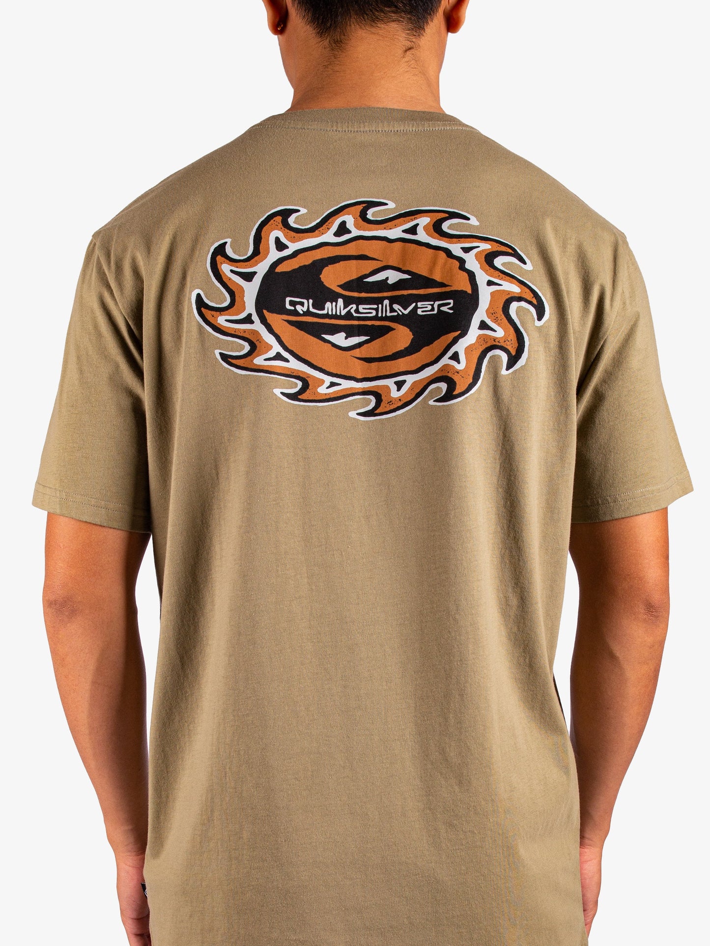 Mens Burning Sun ID T-Shirt - Quiksilver Singapore