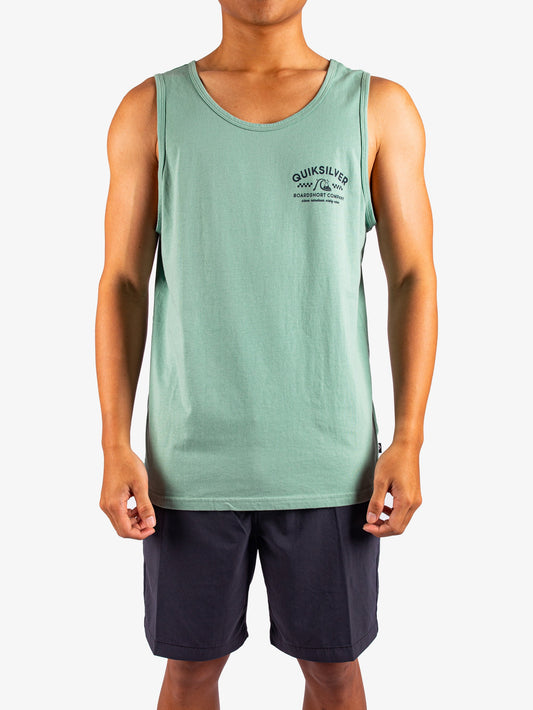 Mens Bricks And Mortar ID Muscle Tee - Quiksilver Singapore