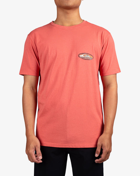 Mens Nature Border T-Shirt - Quiksilver Singapore