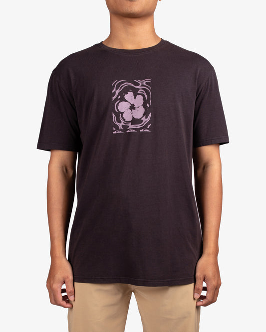 Mens Flower Haze T-Shirt - Quiksilver Singapore