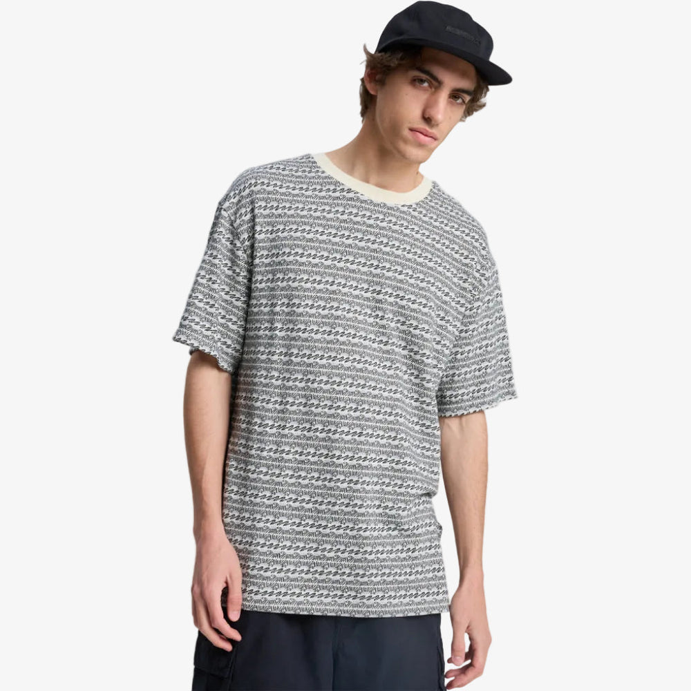 Mens Okano Jacquard T-Shirt - Quiksilver Singapore