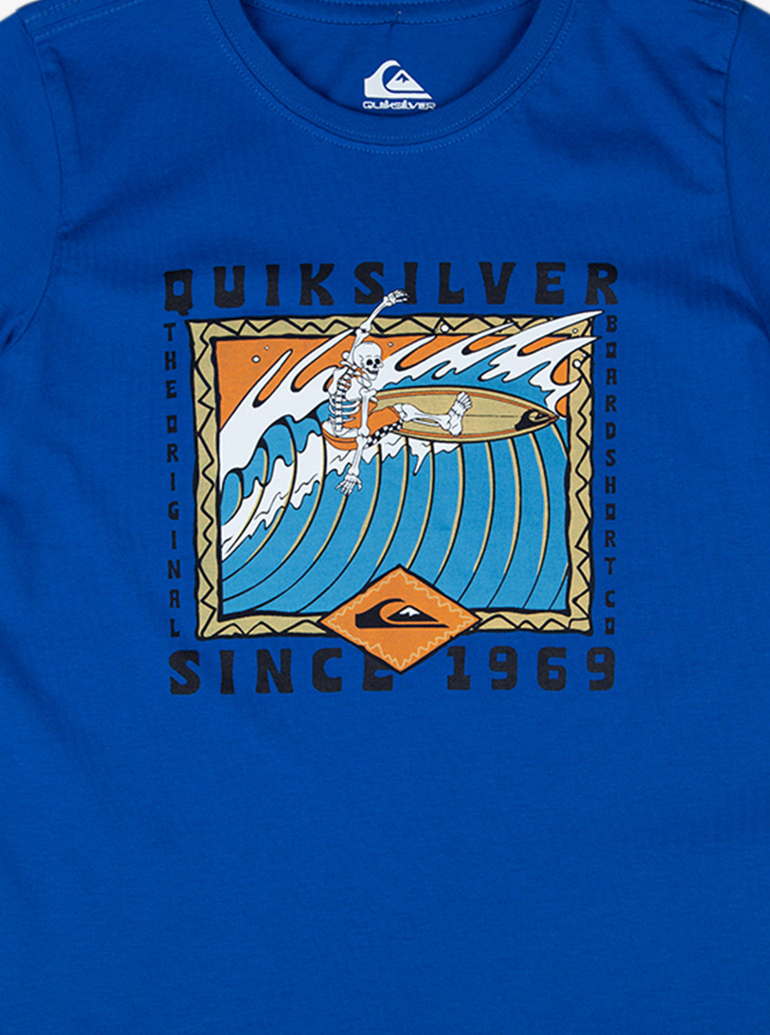 Boys Omni Sign Short Sleeve Tee - Quiksilver Singapore 