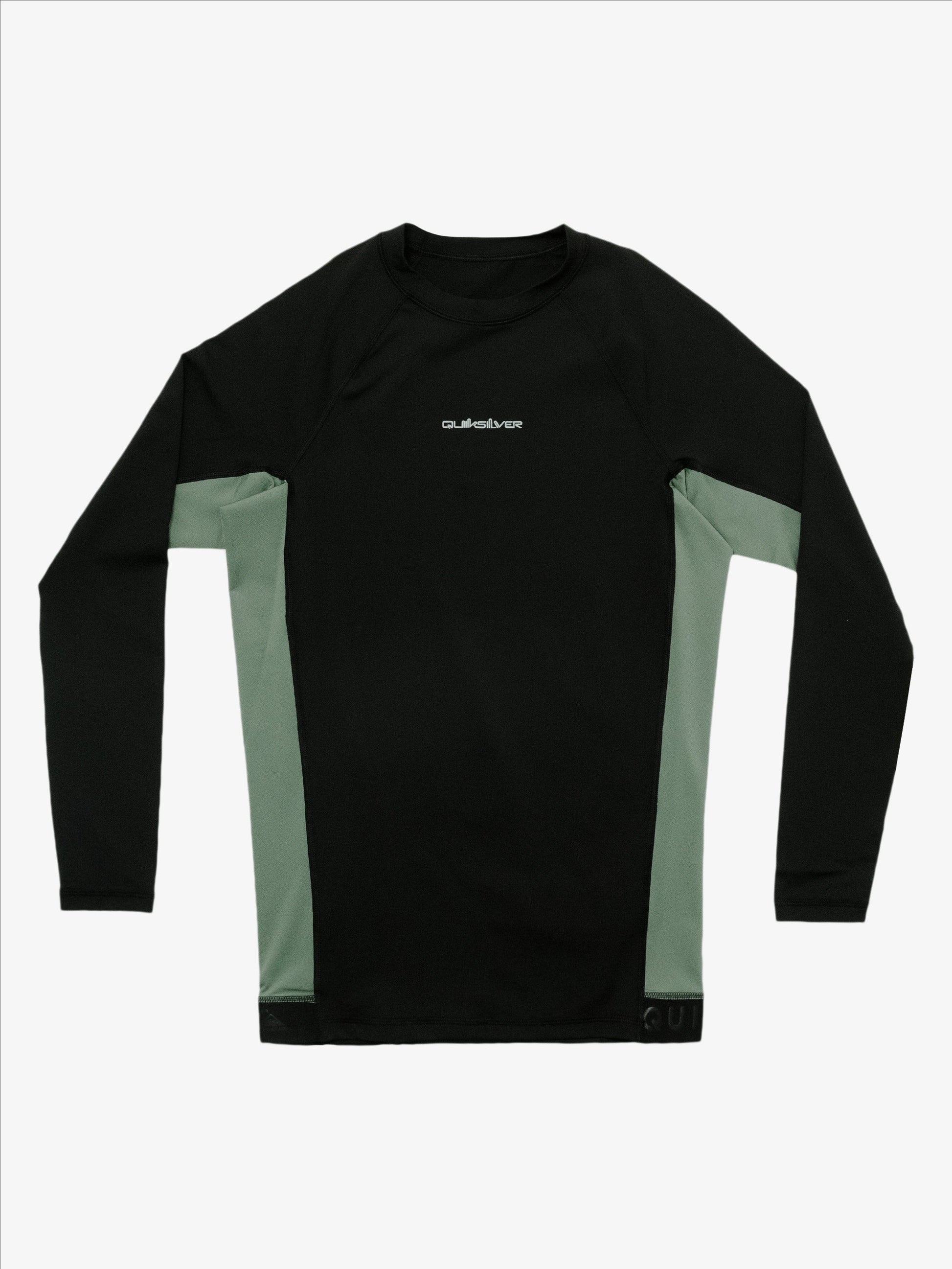 Mens Boat Tripper Long Sleeve UPF 50 Rash Vest - Quiksilver Singapore 