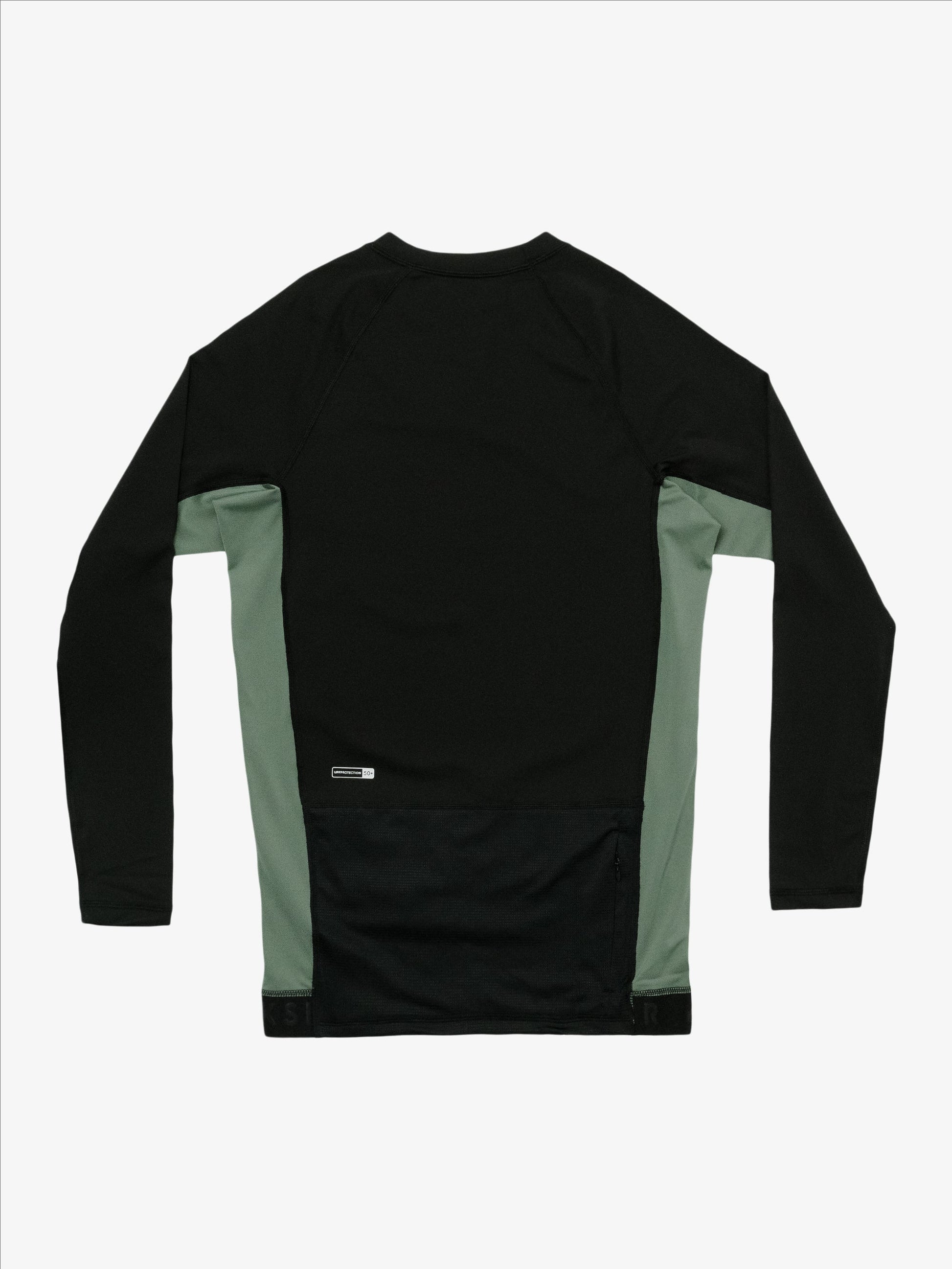 Mens Boat Tripper Long Sleeve UPF 50 Rash Vest - Quiksilver Singapore 