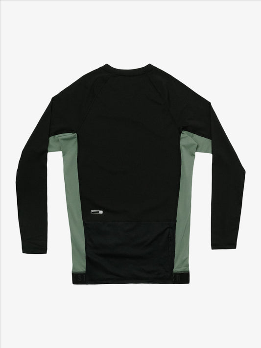 Mens Boat Tripper Long Sleeve UPF 50 Rash Vest - Quiksilver Singapore 