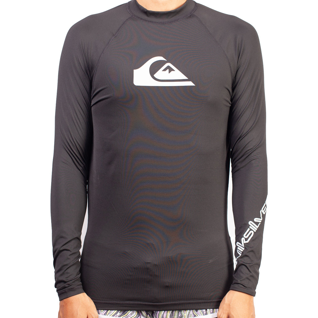 Mens All Time Long Sleeves Surf Shirt - Quiksilver Singapore 