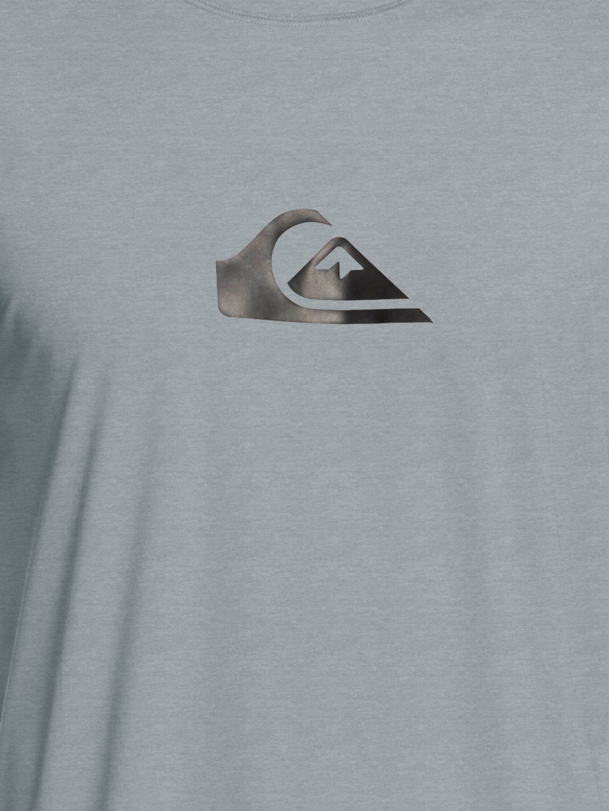 Mens Solid Streak Long Sleeve Surf T-Shirt - Quiksilver Singapore 