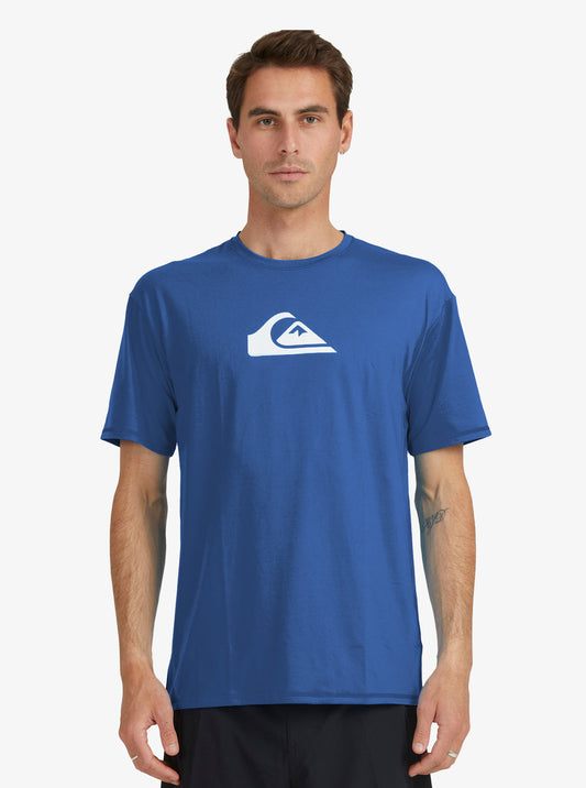 Mens Solid Streak Rash Vest ID - Quiksilver Singapore 