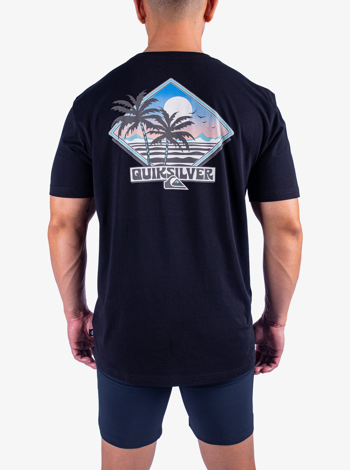 Mens Palm Square T-Shirt - Quiksilver Singapore 