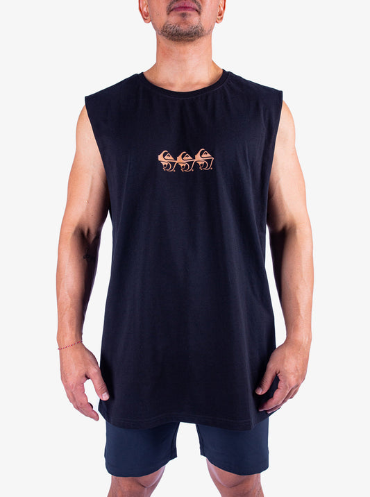 Mens Ticket To The Beach Muscle Tee - Quiksilver Singapore 