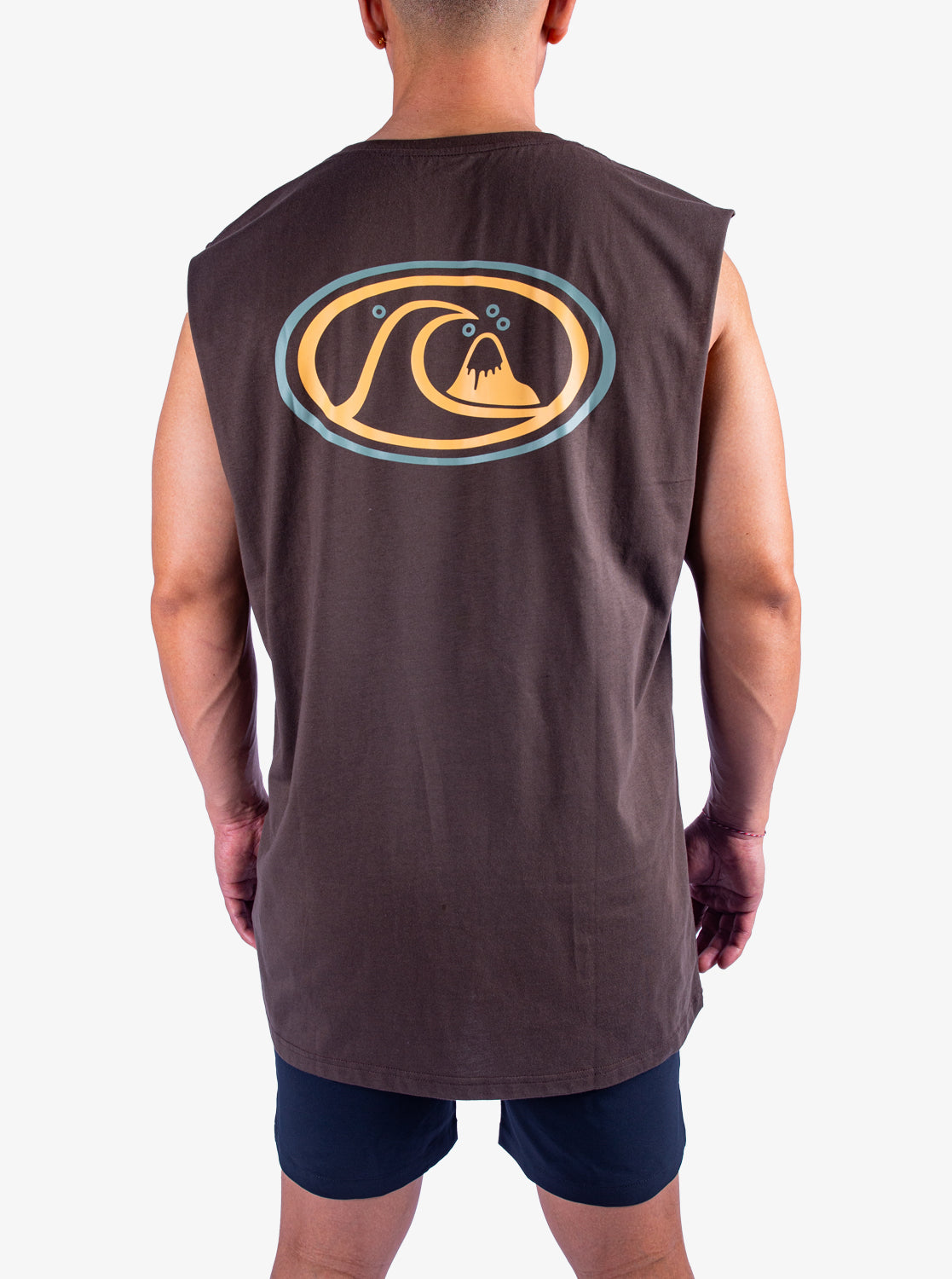 Mens Ticket To The Beach Oval Muscle Tee - Quiksilver Singapore 