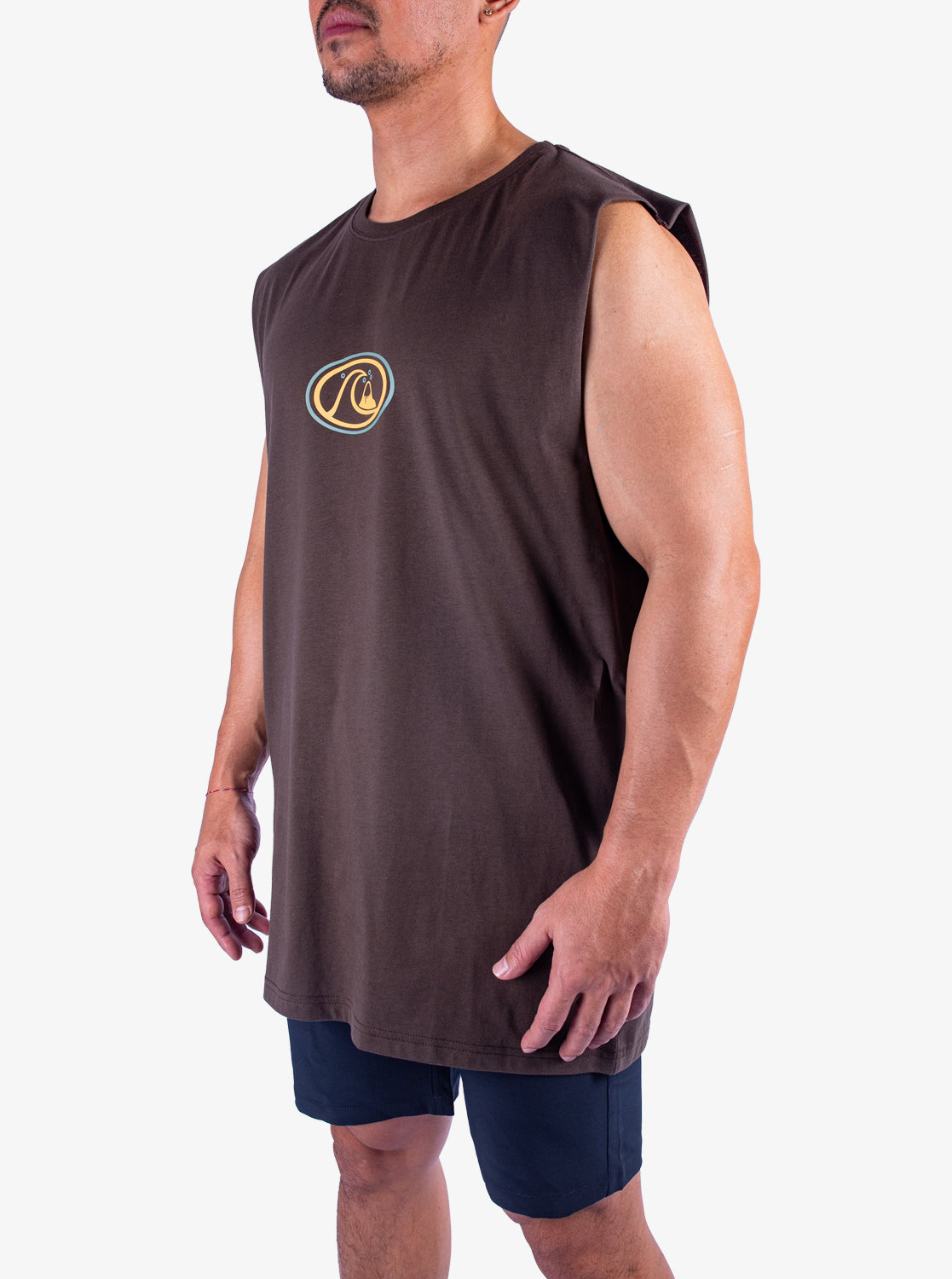 Mens Ticket To The Beach Oval Muscle Tee - Quiksilver Singapore 