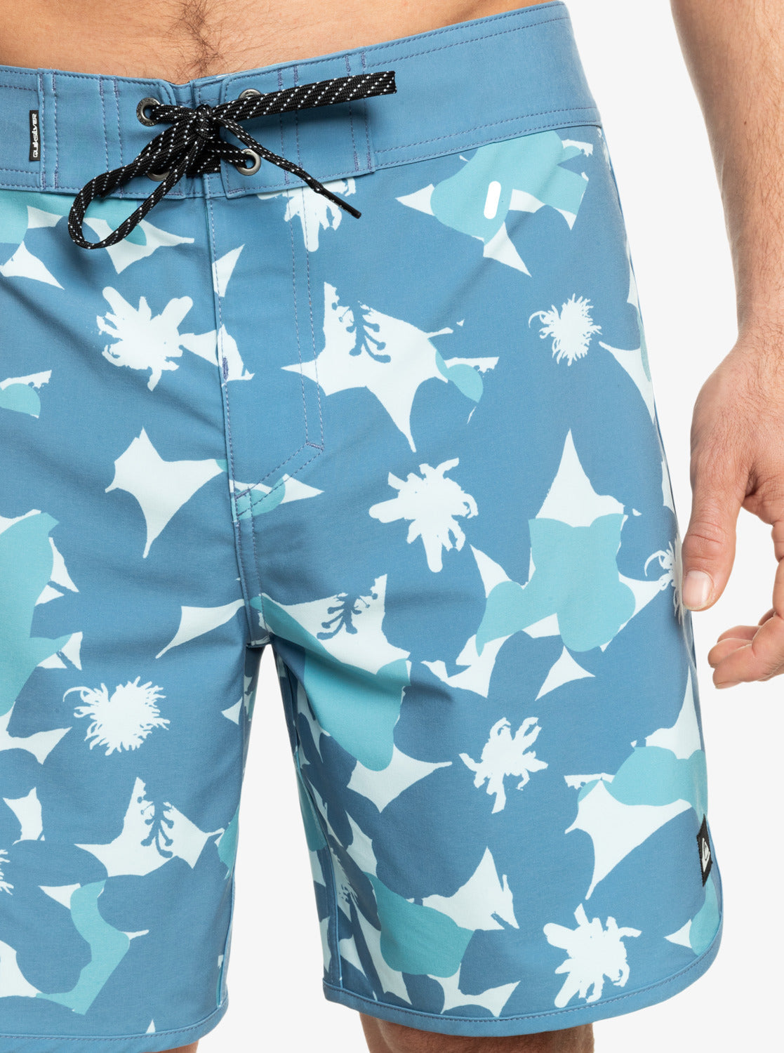 Mens Surfsilk Scallop 18" Boardshorts - Quiksilver Singapore 