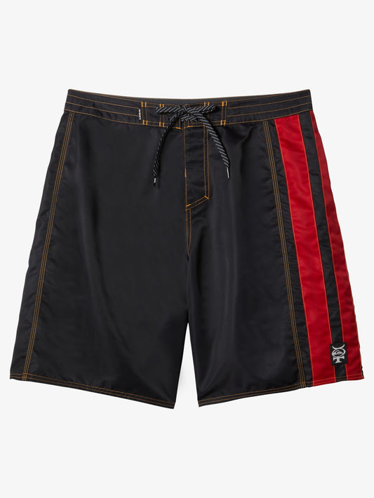 Mens Mercury Solid 20" Board Shorts-Black - Quiksilver Singapore 