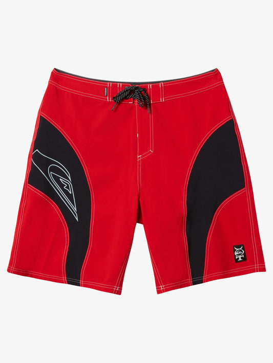 Mens Mercury Slash Panel 20" Board Shorts-Salsa - Quiksilver Singapore 