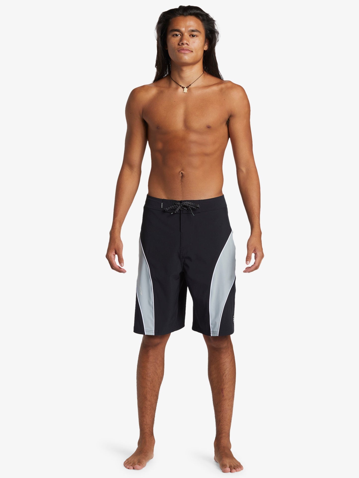 Mens Mercury Slash Panel 20" Board Shorts-Black - Quiksilver Singapore 