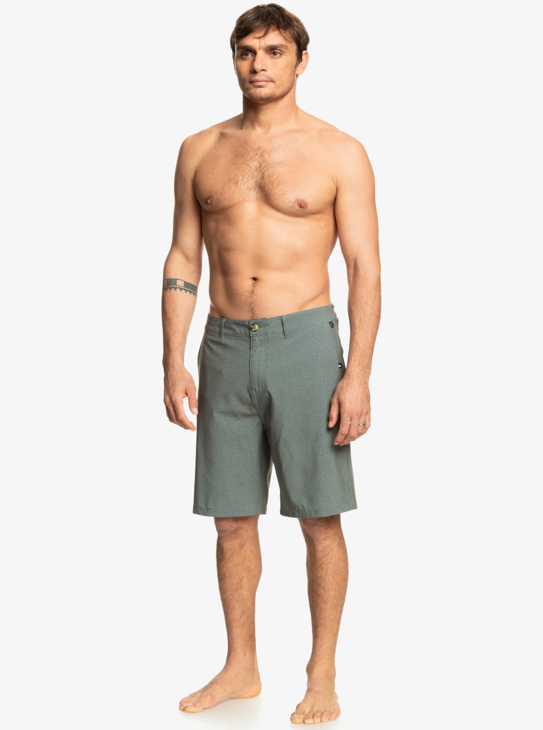 Mens Union Heather 20" Amphibian Boardshorts - Quiksilver Singapore 