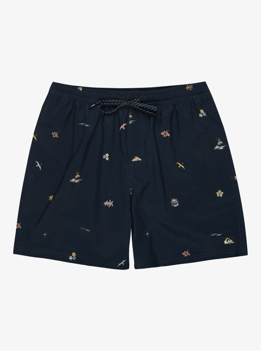 Mens Surfsilk Mix Volley 17" Swim Shorts - Quiksilver Singapore 