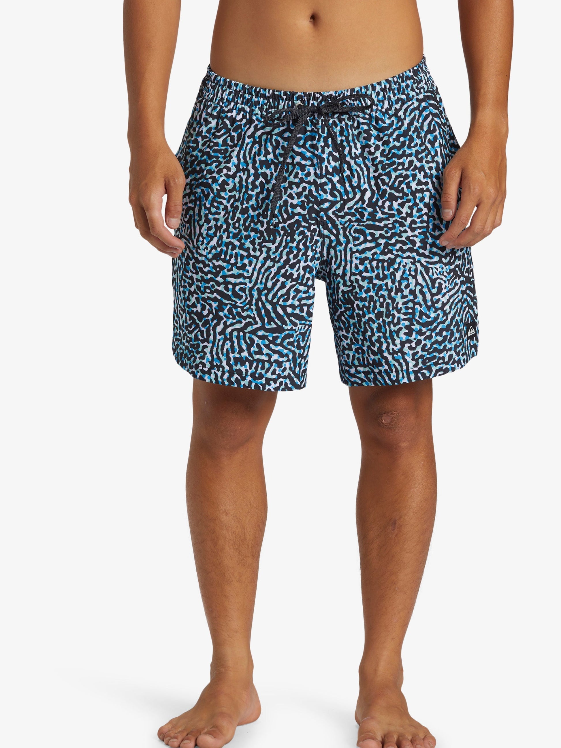 Mens Surfsilk Mix Volley 17" Swim Shorts - Quiksilver Singapore 