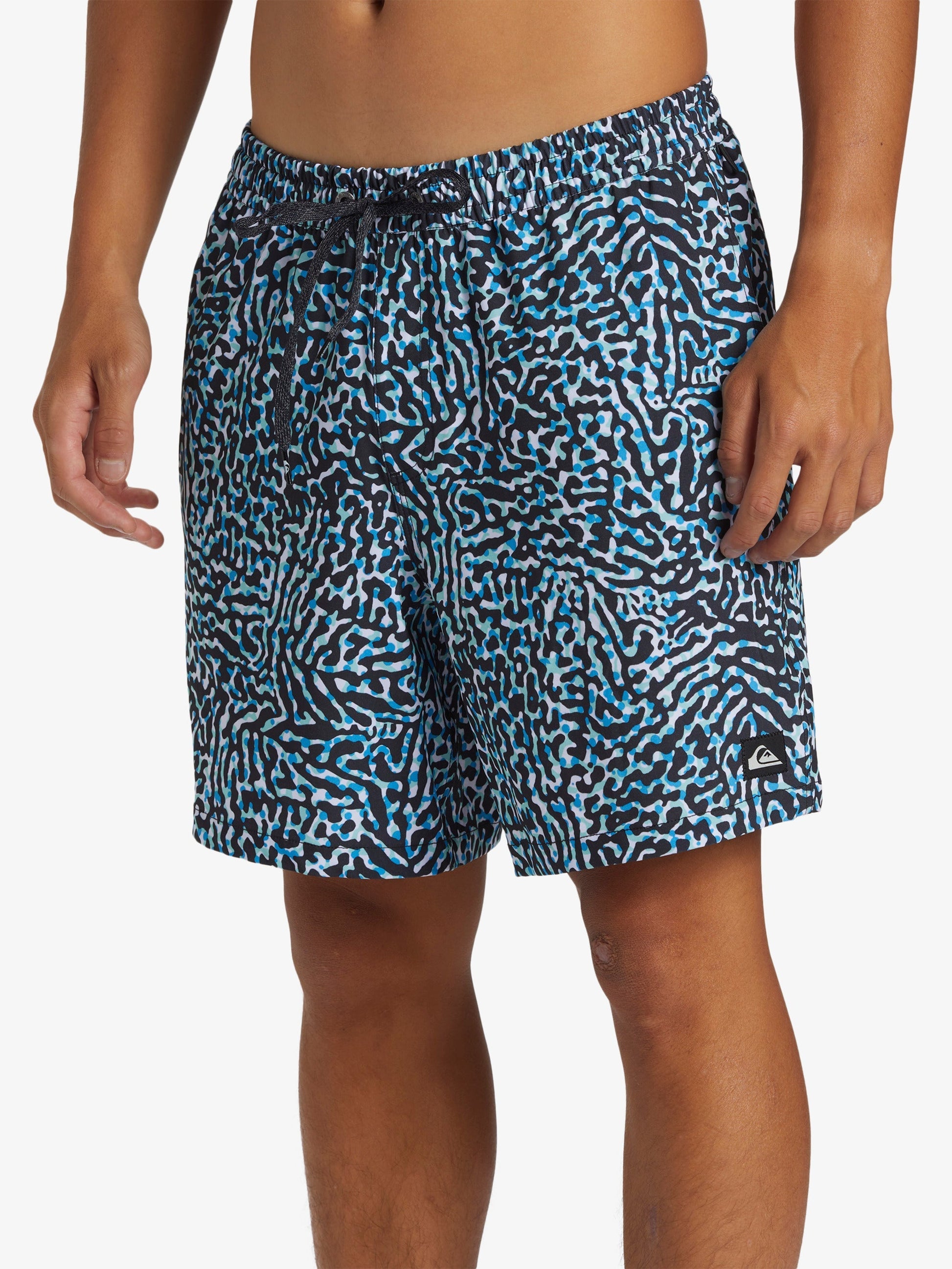 Mens Surfsilk Mix Volley 17" Swim Shorts - Quiksilver Singapore 