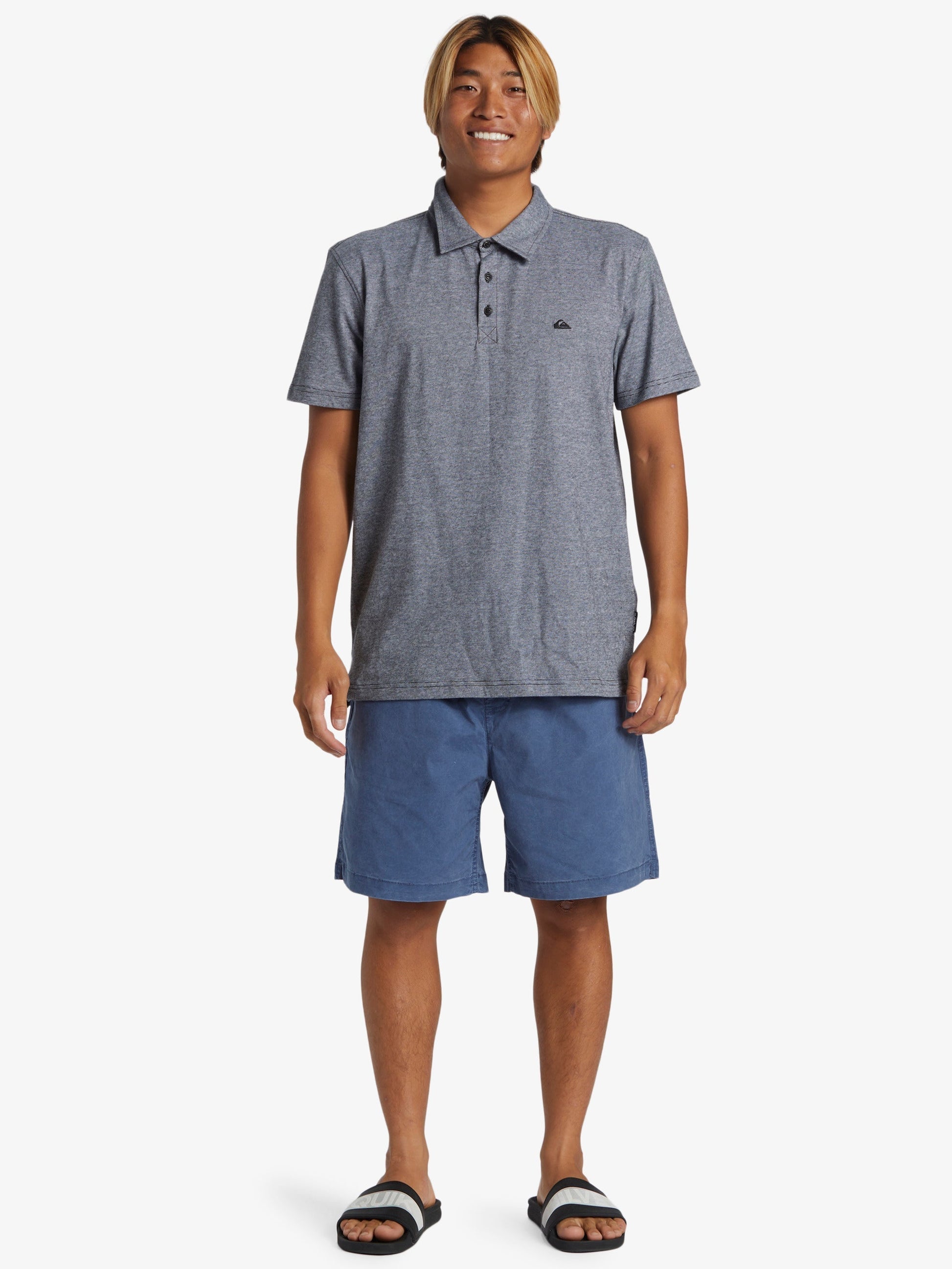 Mens Sunset Cruise Polo Shirt - Quiksilver Singapore 