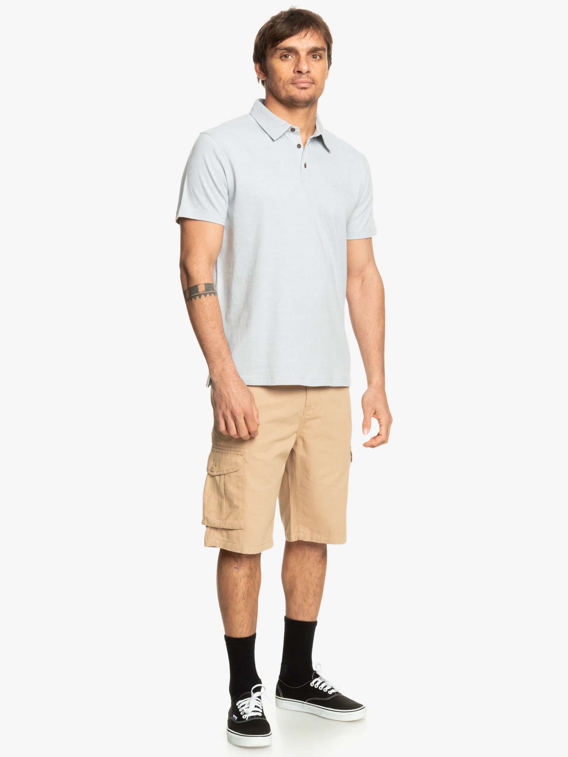 Mens Sunset Cruise Polo Shirt - Quiksilver Singapore 