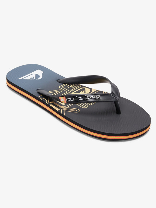 Mens Molokai Wordblock Flip-Flops - Quiksilver Singapore 