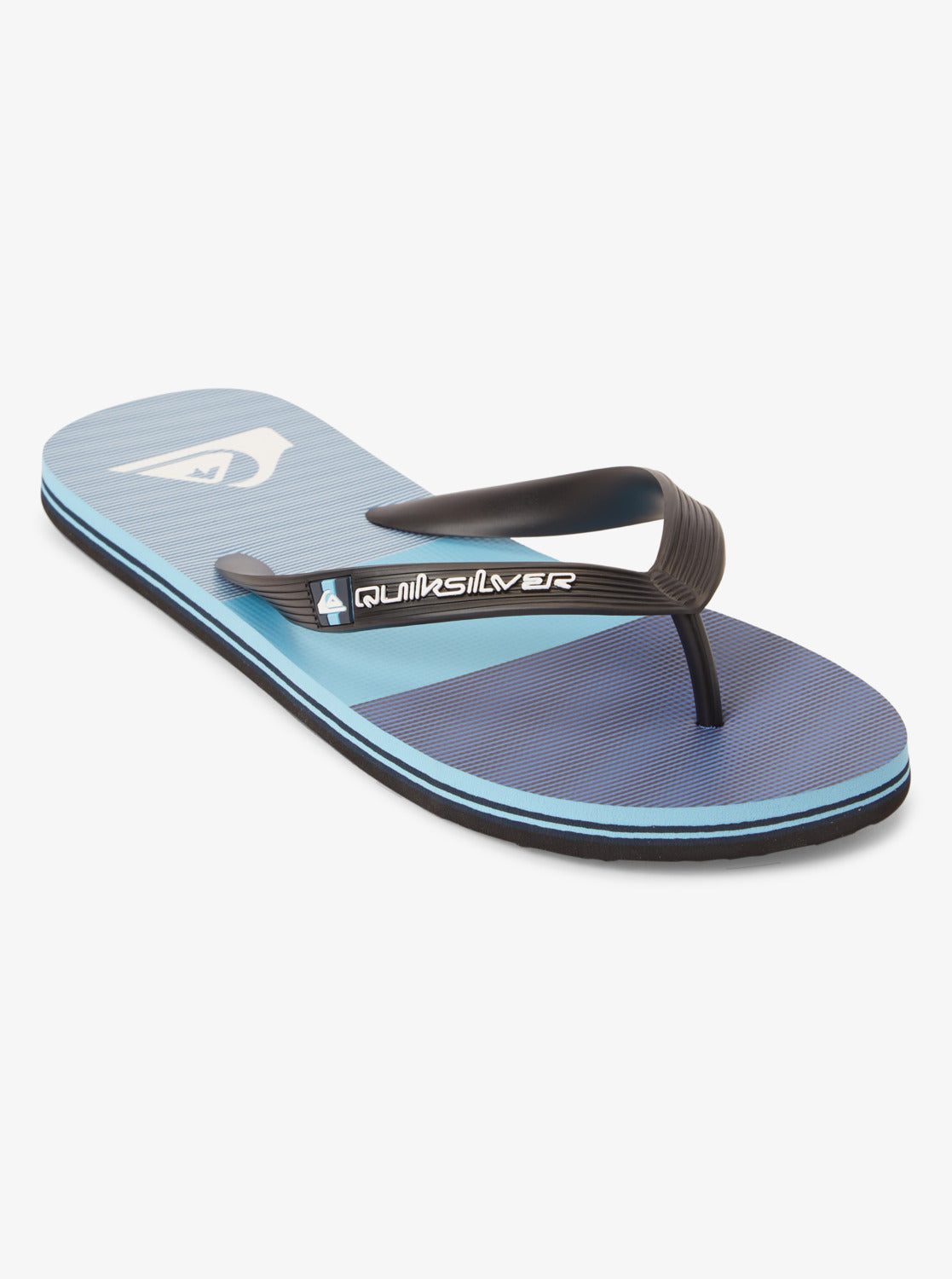 Mens Molokai Stripe Beach Flip Flops - Quiksilver Singapore 
