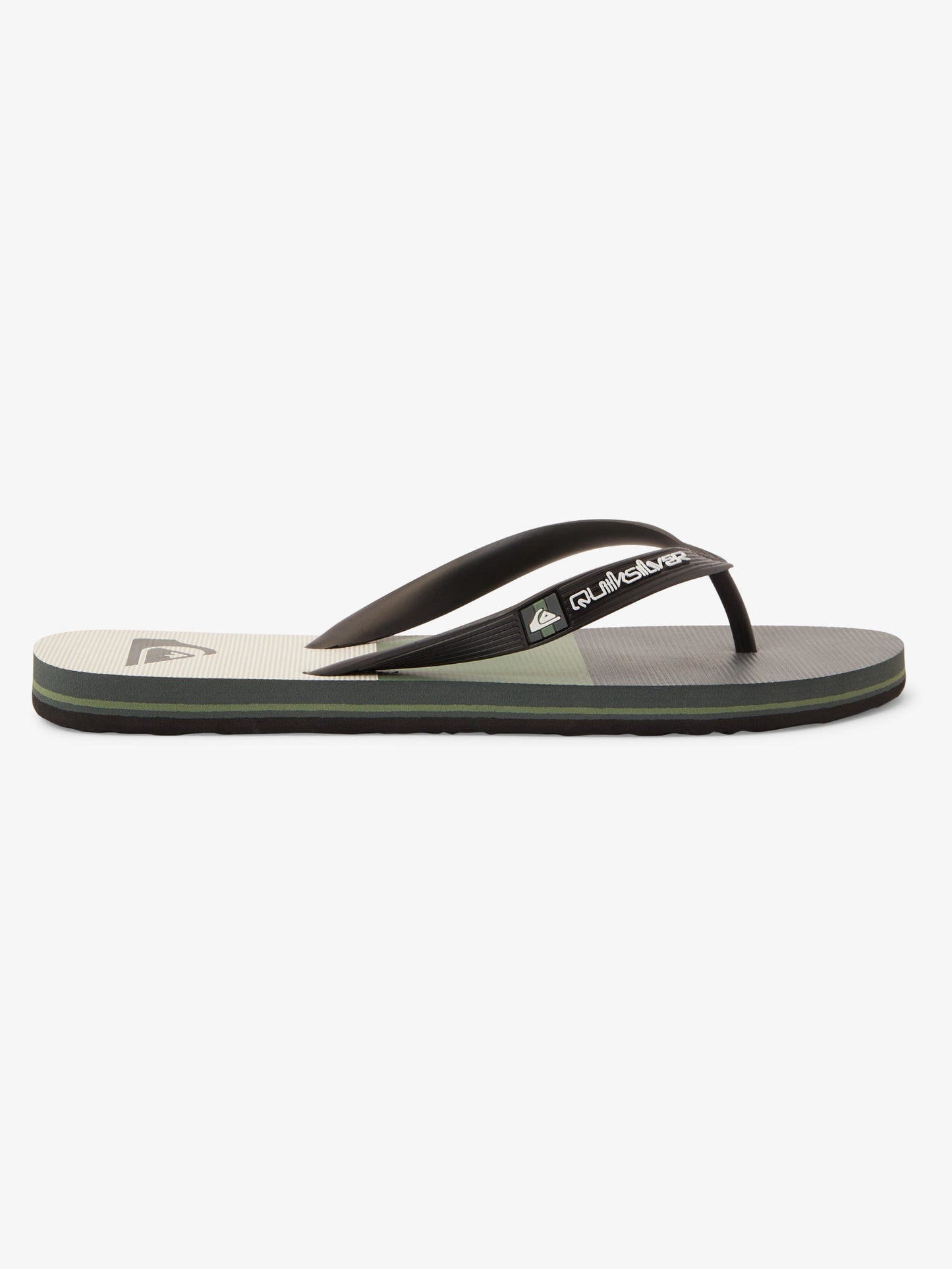 Mens Molokai Stripe Beach Flip Flops - Quiksilver Singapore 