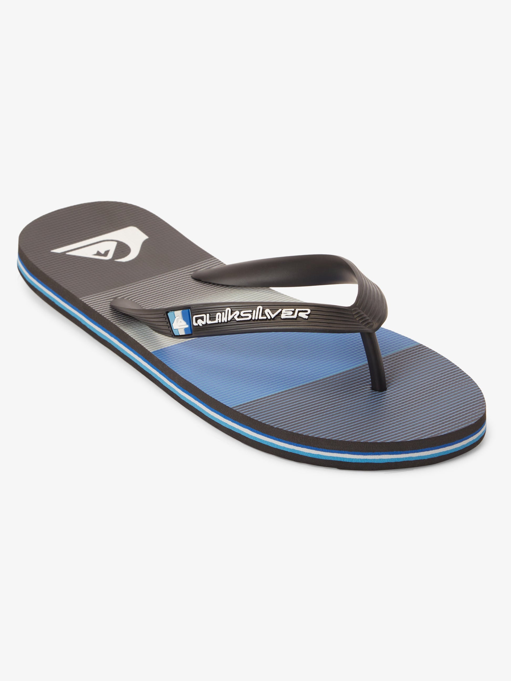 Mens Molokai Stripe Beach Flip Flops - Quiksilver Singapore 