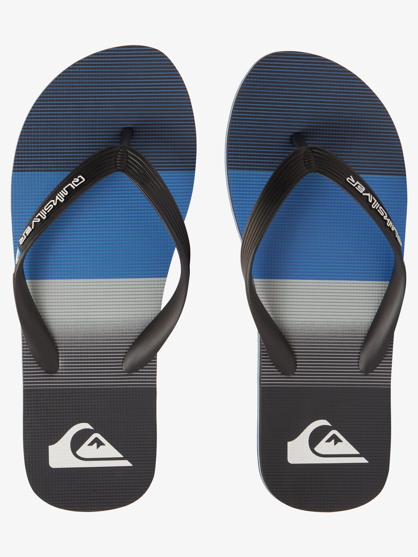Mens Molokai Stripe Beach Flip Flops - Quiksilver Singapore 