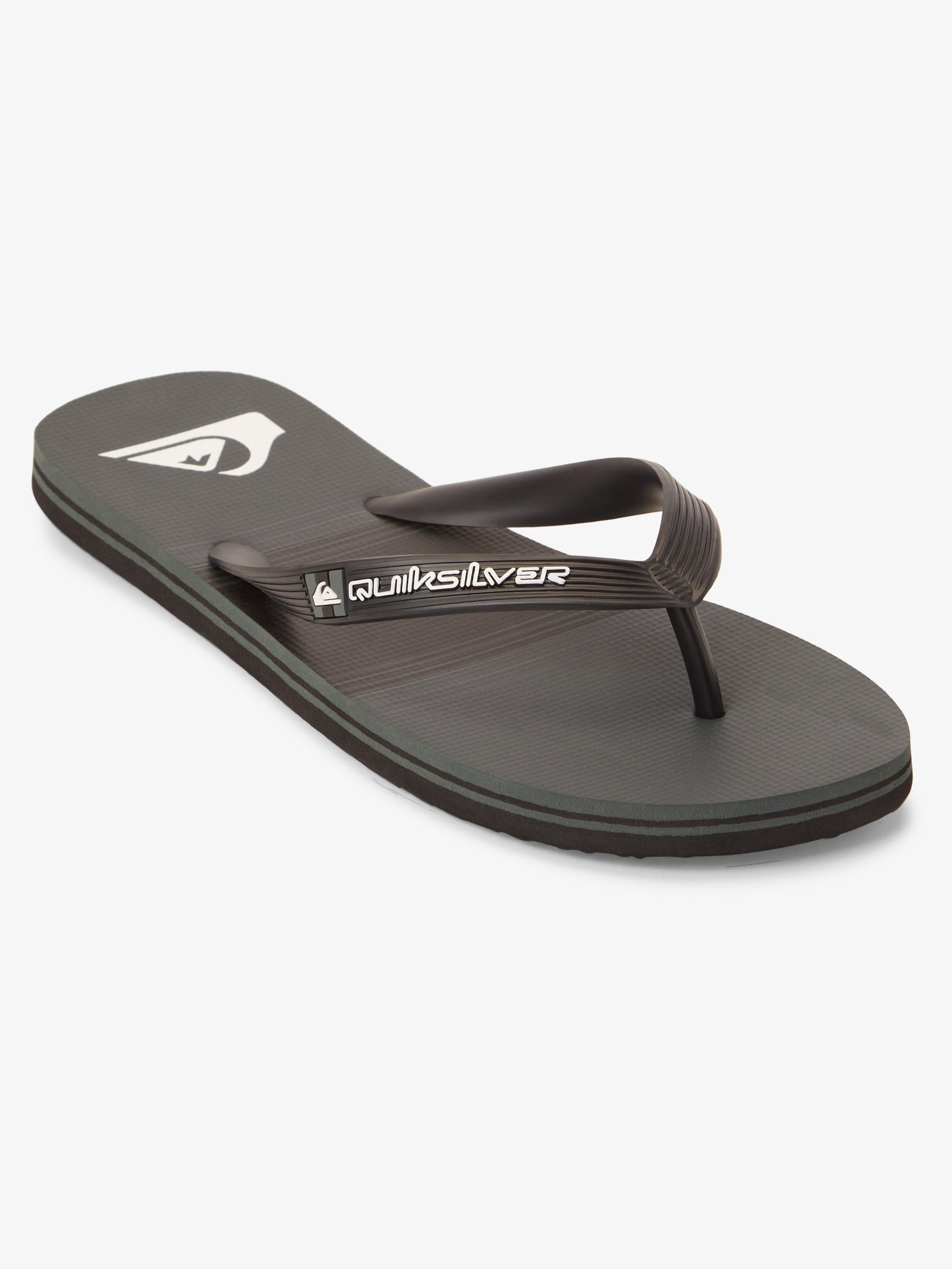 Mens Molokai Stripe Beach Flip Flops - Quiksilver Singapore 
