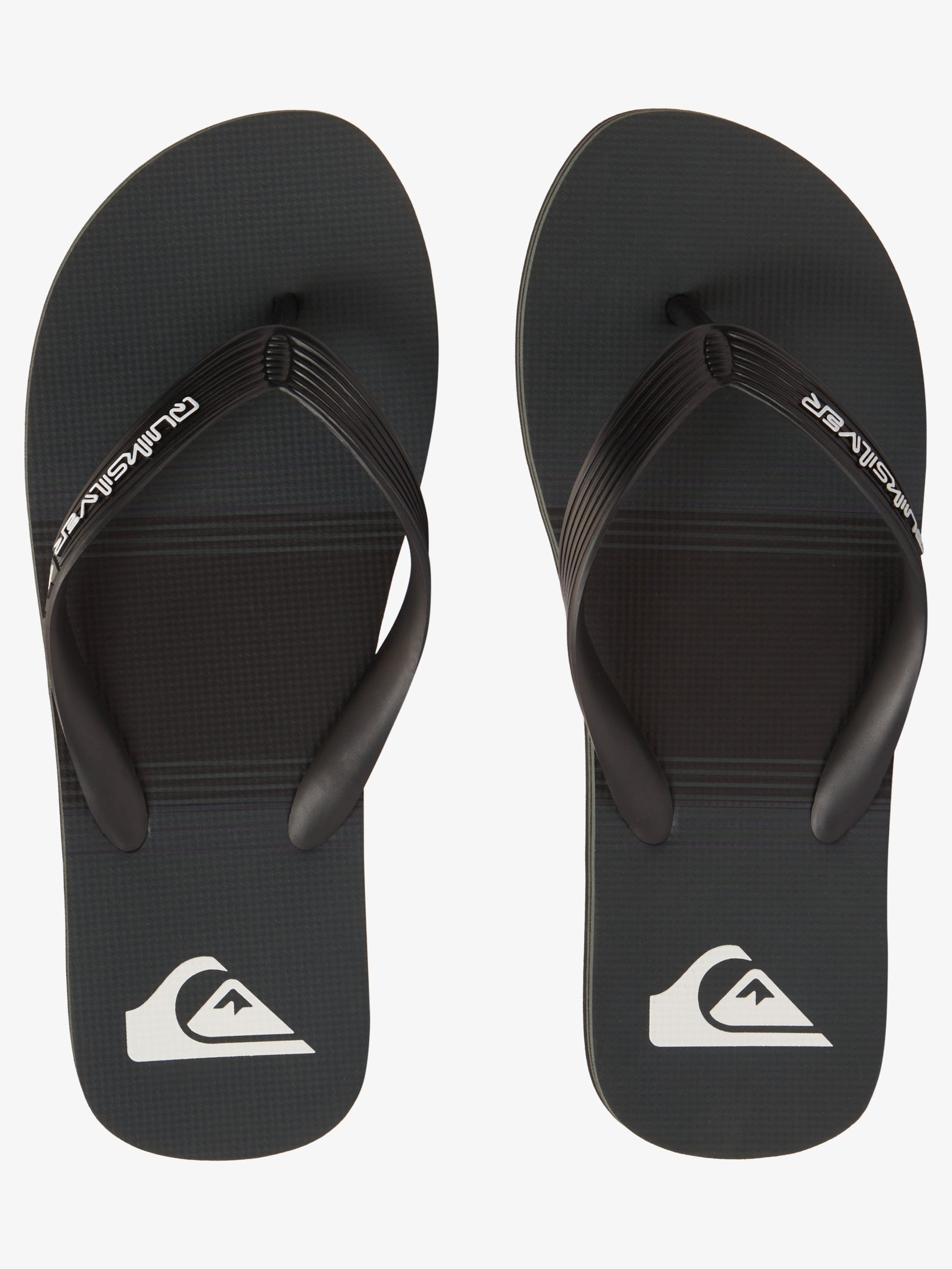 Mens Molokai Stripe Beach Flip Flops - Quiksilver Singapore 
