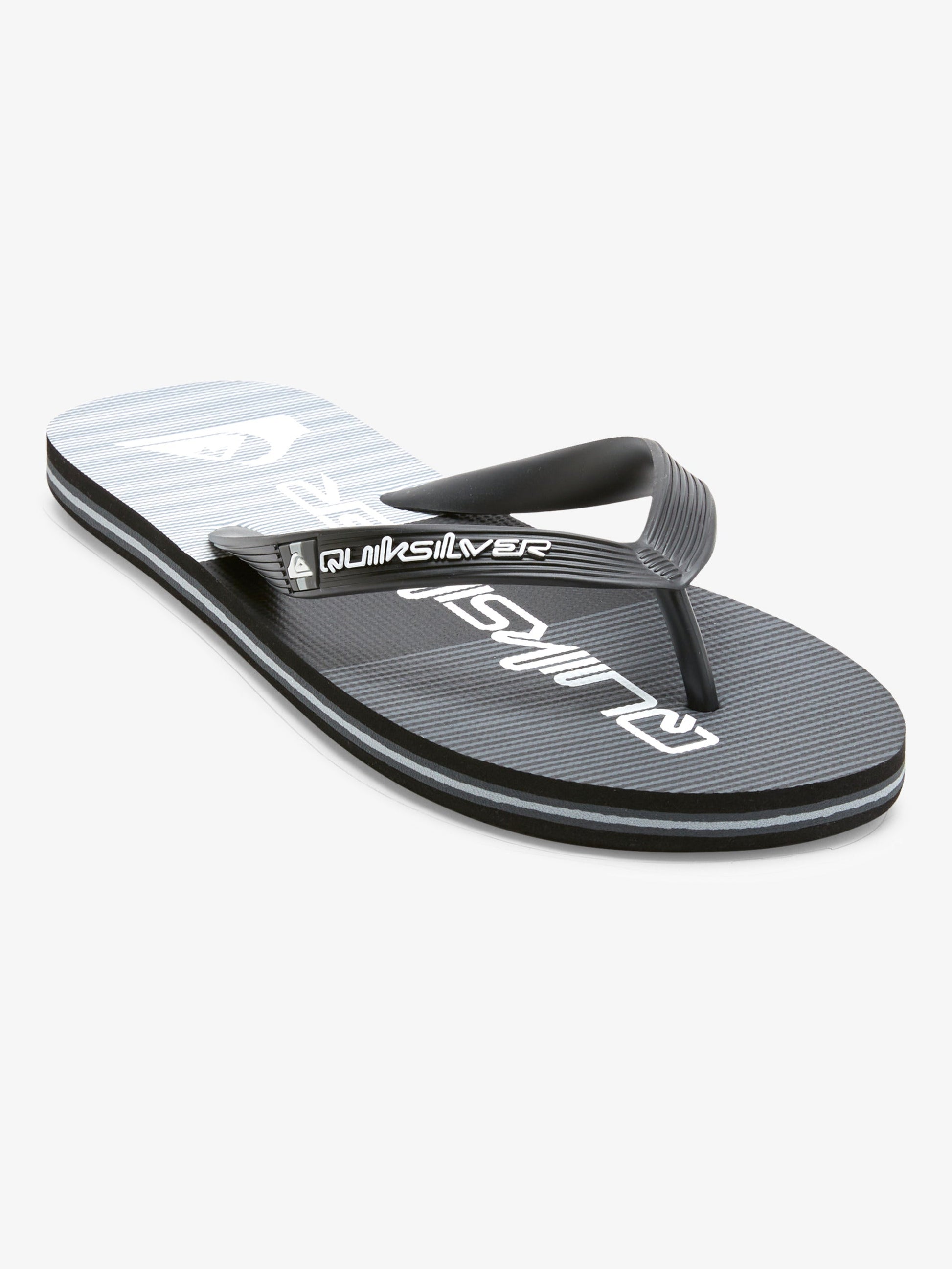 Mens Molokai Stripe Beach Flip-Flops - Quiksilver Singapore 