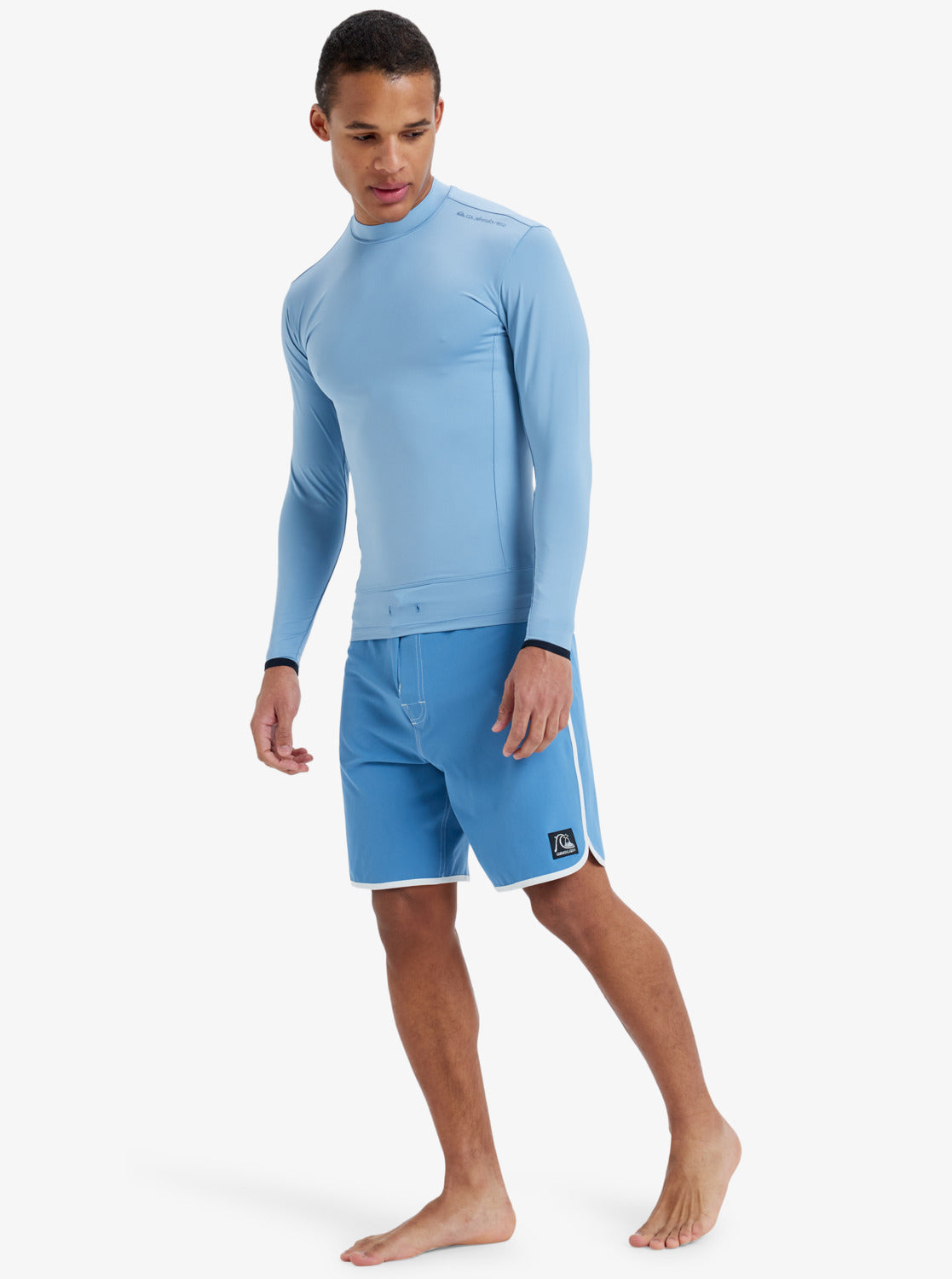 Mens Highline UPF50 Long Sleeve Rash Vest - Quiksilver Singapore 