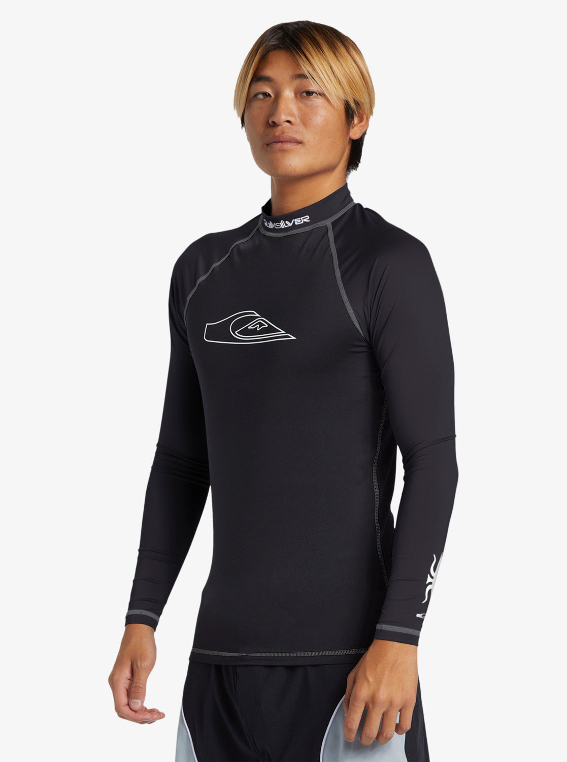 Mens Mercury Long Sleeves UPF 50 Surf T-shirt - Quiksilver Singapore 
