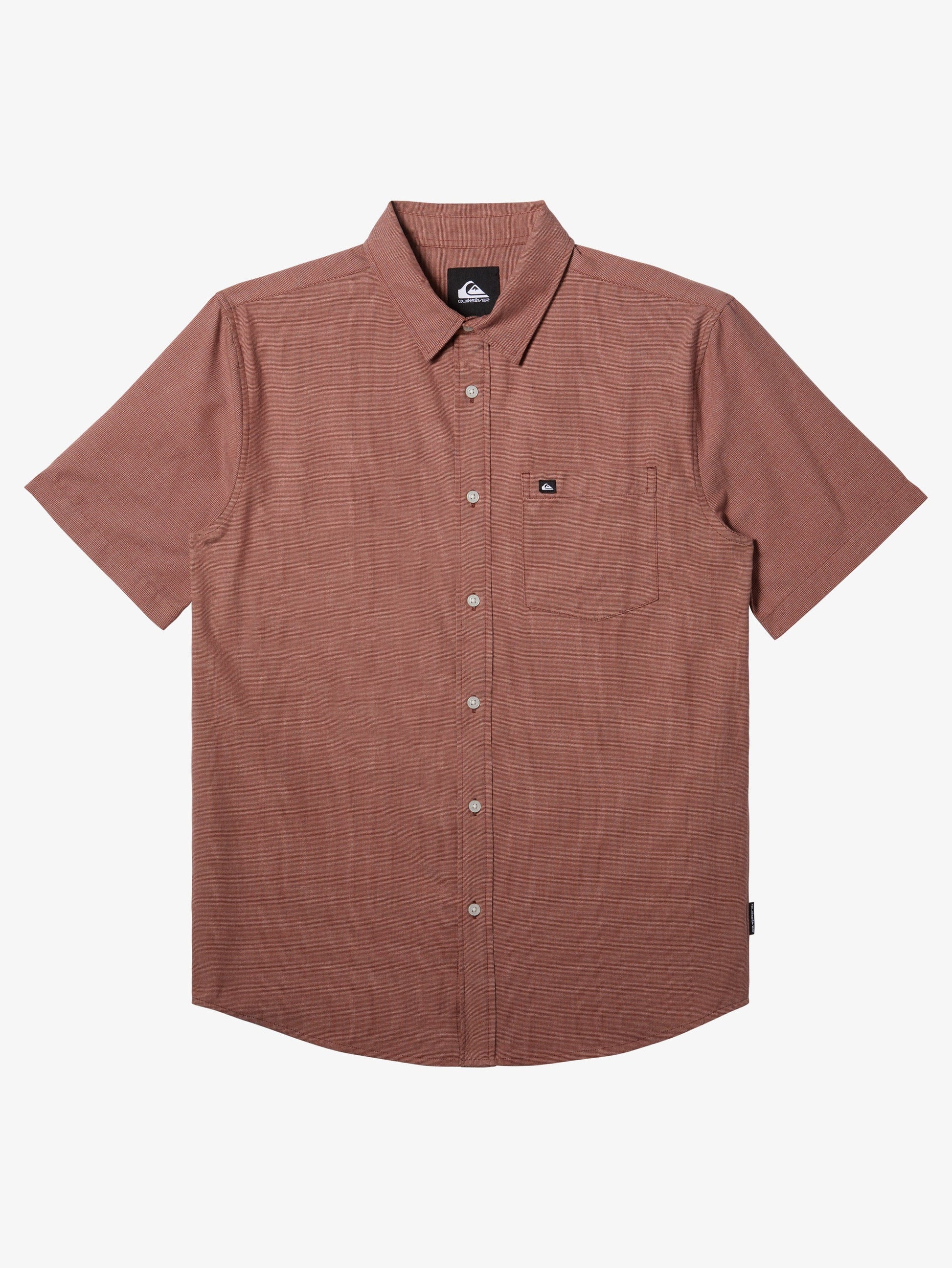 Mens Shoreline Classic Short Sleeve Shirt - Quiksilver Singapore 