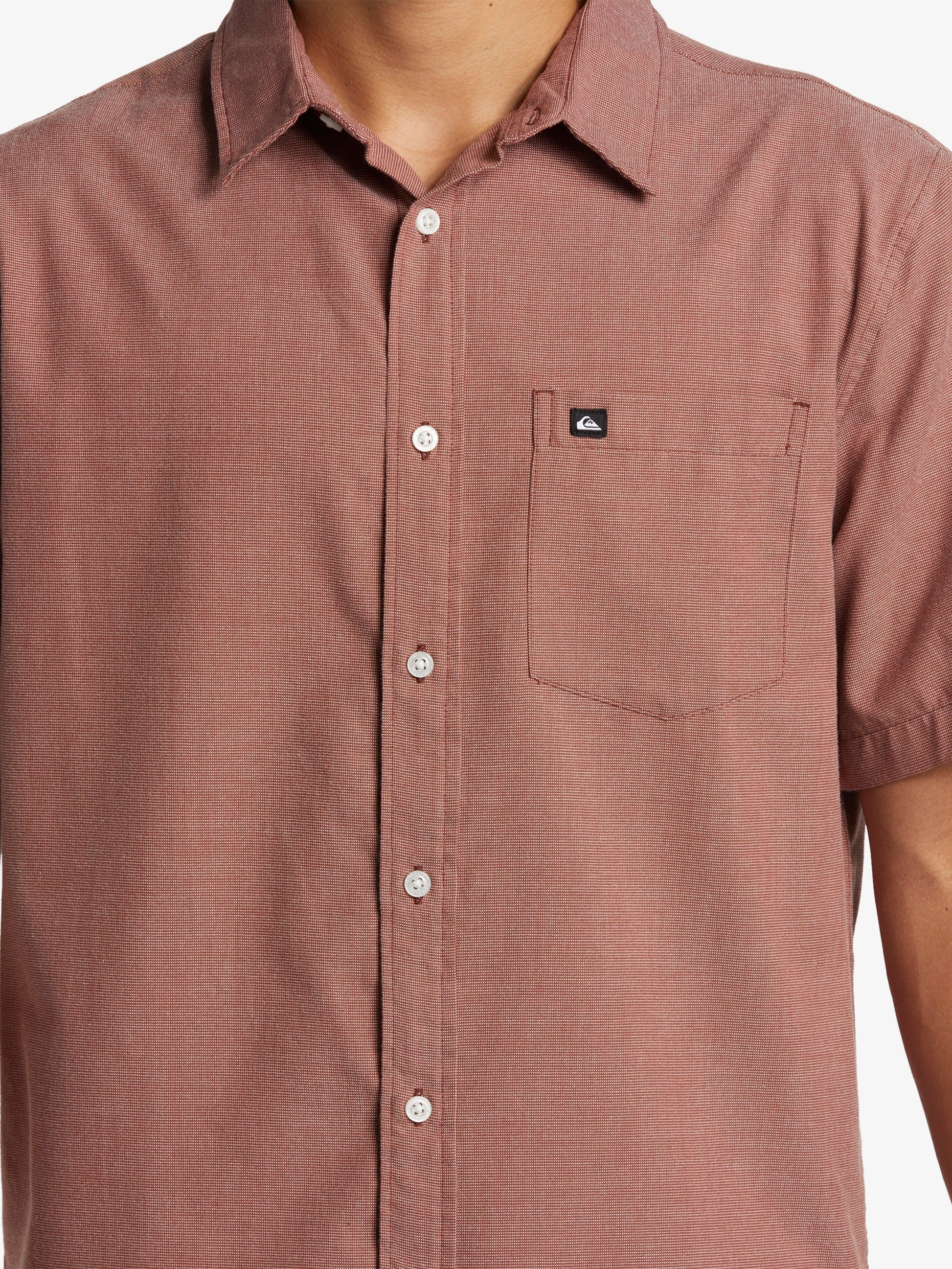 Mens Shoreline Classic Short Sleeve Shirt - Quiksilver Singapore 